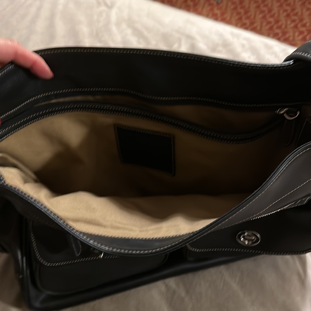Vintage Coach Saddle Flap Messenger Bag - Picture 4 of 5